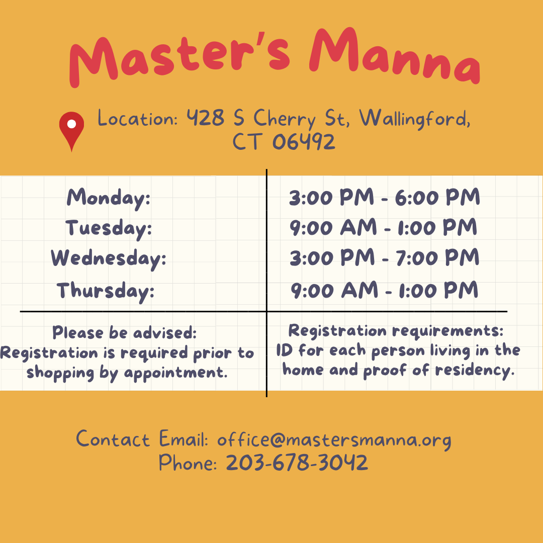 Food Pantry- Master's Manna